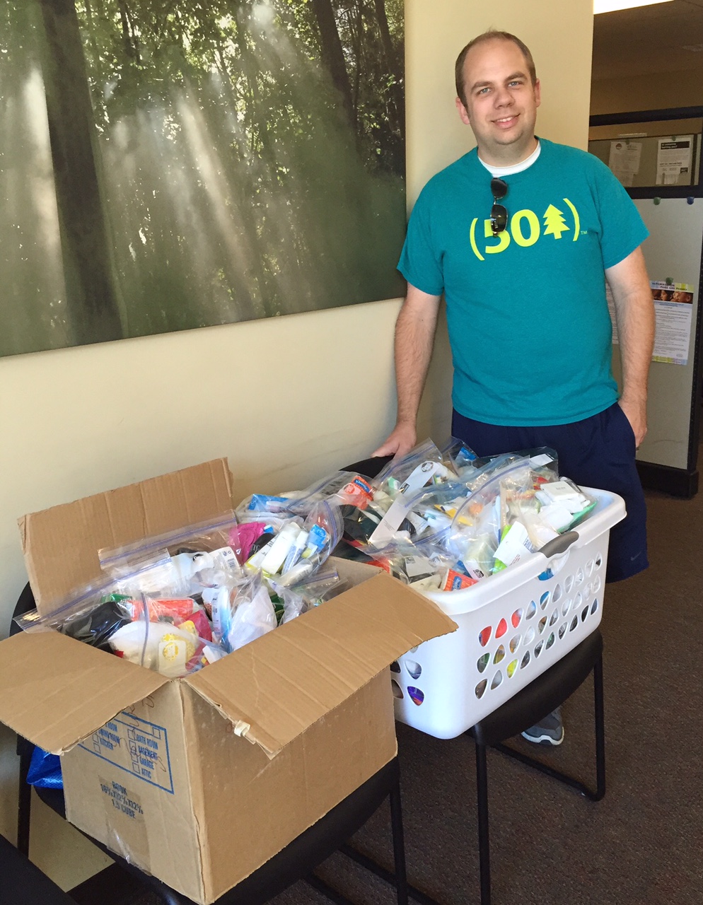 Toiletry kits Good Shepherd Lutheran Aug. 2016 Council For The Homeless